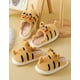 thumbnail image 5 of Zapatillas de algodón de invierno para mujer, suela suave, zapatos de felpa cálidos y gruesos, novedad de 2024, lindos zapatos casuales de interior para el hogar con dibujos de tigres pequeños, 5 of 5