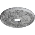 thumbnail image 3 of Ekena Millwork 16 1/2"OD x 3 5/8"ID x 1 1/8"P Apollo Ceiling Medallion (Fits Canopies up to 5 5/8"), Hand-Painted Ultra Pure White Crackle, 3 of 6