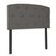 thumbnail image 2 of Cabecera King Size Sigma Gris Oscuro, 2 of 6