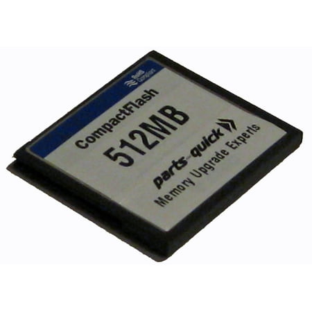 Image of MEM-CF-256U512MB 512MB Compact Flash for Cisco 1900 2900 3900 ISR Series Router (PARTS-QUICK)