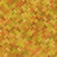 thumbnail image 1 of Ahgly Company Indoor Square Patterned Neon Orange Area Rugs, 5' Square, 1 of 1