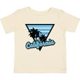 thumbnail image 3 of Inktastic California with Triangle and Palm Trees in Blue Boys or Girls Baby T-Shirt, 3 of 5