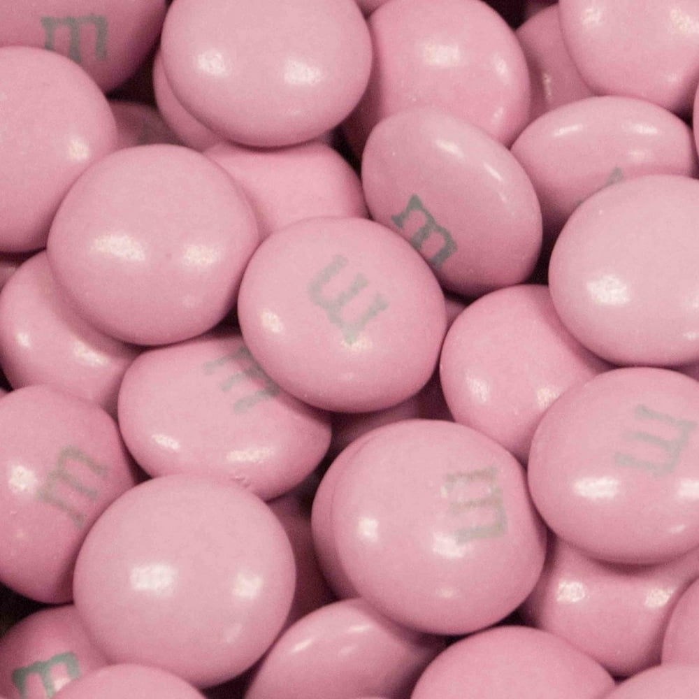 Pink Candy M&Ms 2lb Milk Chocolate (approx 1,000 pcs)
