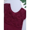 thumbnail image 4 of CHICTRY Little Girls Bowtie-Shaped Back Ballet Dance Gymnastic Leotard Outfit, 4 of 7