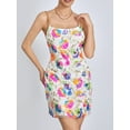 thumbnail image 4 of LMLYSoH Women Sling Dress, Sleeveless Backless Sequined Flower Club Party One-Piece Dress, 4 of 9