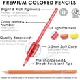 thumbnail image 4 of Professional Colored Pencils,Set of 240 Colors,Artists Soft Core with Vibrant Color,Ideal for Drawing Sketching Shading,Coloring Pencils for Adults Artists Beginners, 4 of 5