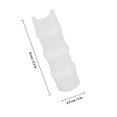thumbnail image 2 of SKISUNO 10Pcs ABS Snap Buckle White Greenhouse Accessories for Film and Shade Net Fixing, 2 of 8