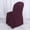 Burgundy, variant on BalsaCircle 10 White Solid Polyester Banquet Chair Covers Slipcovers