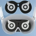 thumbnail image 1 of BEADCEST VR Headset Cover Silicone White Owl Shape Anti Scratch Daily Use 1Pack, 1 of 6