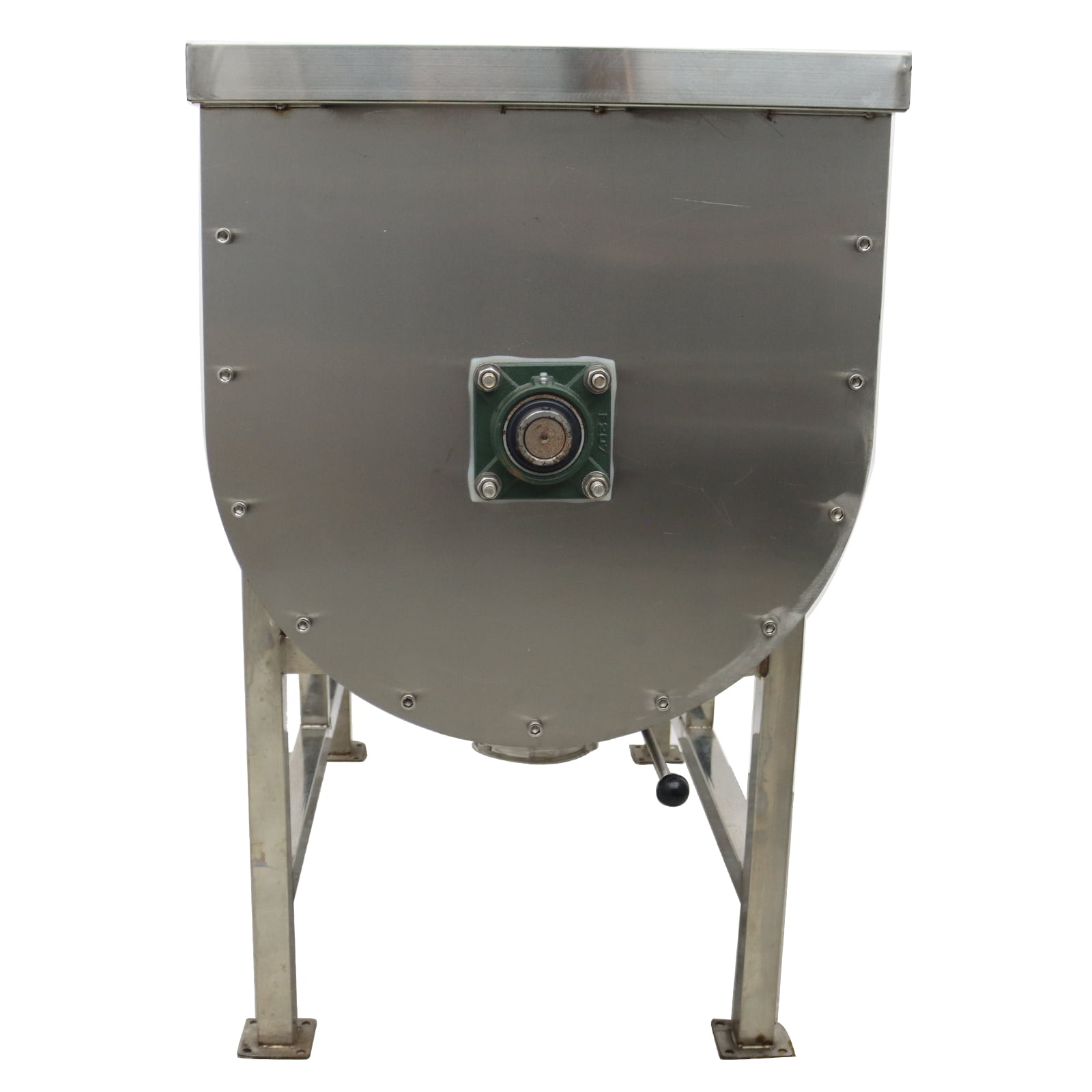 Dry and Wet Horizontal Mixer Ribbon Blender 220V for Feed Chemical Plastic Particles Mixing Machine