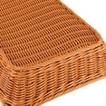 thumbnail image 6 of [Hotiary] Poly-Wicker Bread Basket,Serving Woven Baskets Trays for Tabletop Food,Bread Proofing Basket,Food Fruit Vegetables Sundries Storage Basket for Bakery Family,Large,13.78"*9.84"*2.76", 6 of 6