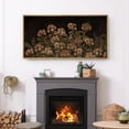 thumbnail image 3 of Large Framed Canvas Print The Abstract Modern Wall Art Decorative Ready to Hang Painting for Living room Bedroom - 60"x30" Natural Frame, 3 of 7