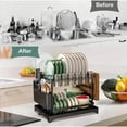 thumbnail image 2 of Kitchen Dish Drying Rack Large Capacity With Drain Board, 2 of 7