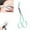 Green-2, variant on Eyebrow Trimmer Scissor, 2024 Upgraded Eyebrow Scissors with Comb, Stainless Steel Eye Brow Shaper Trimming Scissors, Precision Eyebrow Cutter, Eyebrow Scissors Tool for Men Women(Green-2,1PCS)