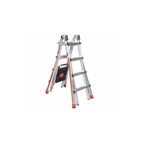 UPC 096764145170 product image for Little Giant TitanX 24-in-1 17' Ladder with Air Deck and Wheel Kit | upcitemdb.com