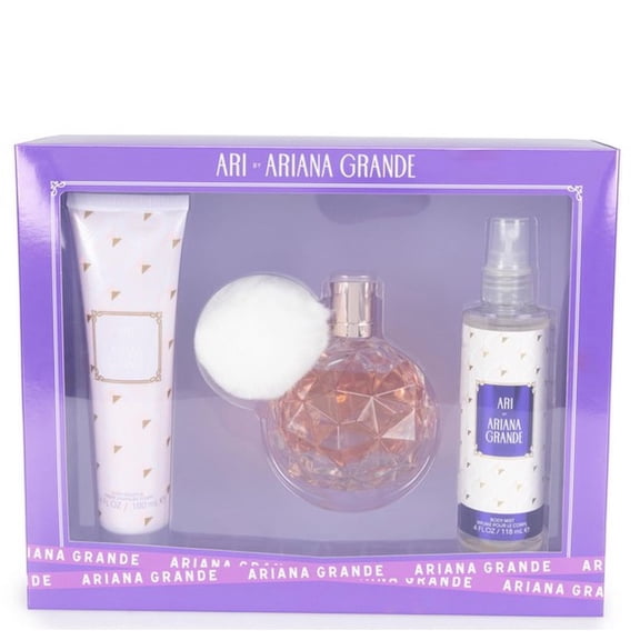 Ari 3.4 Eau De Parfum Spray by Ariana Grande Gift Set for Women
