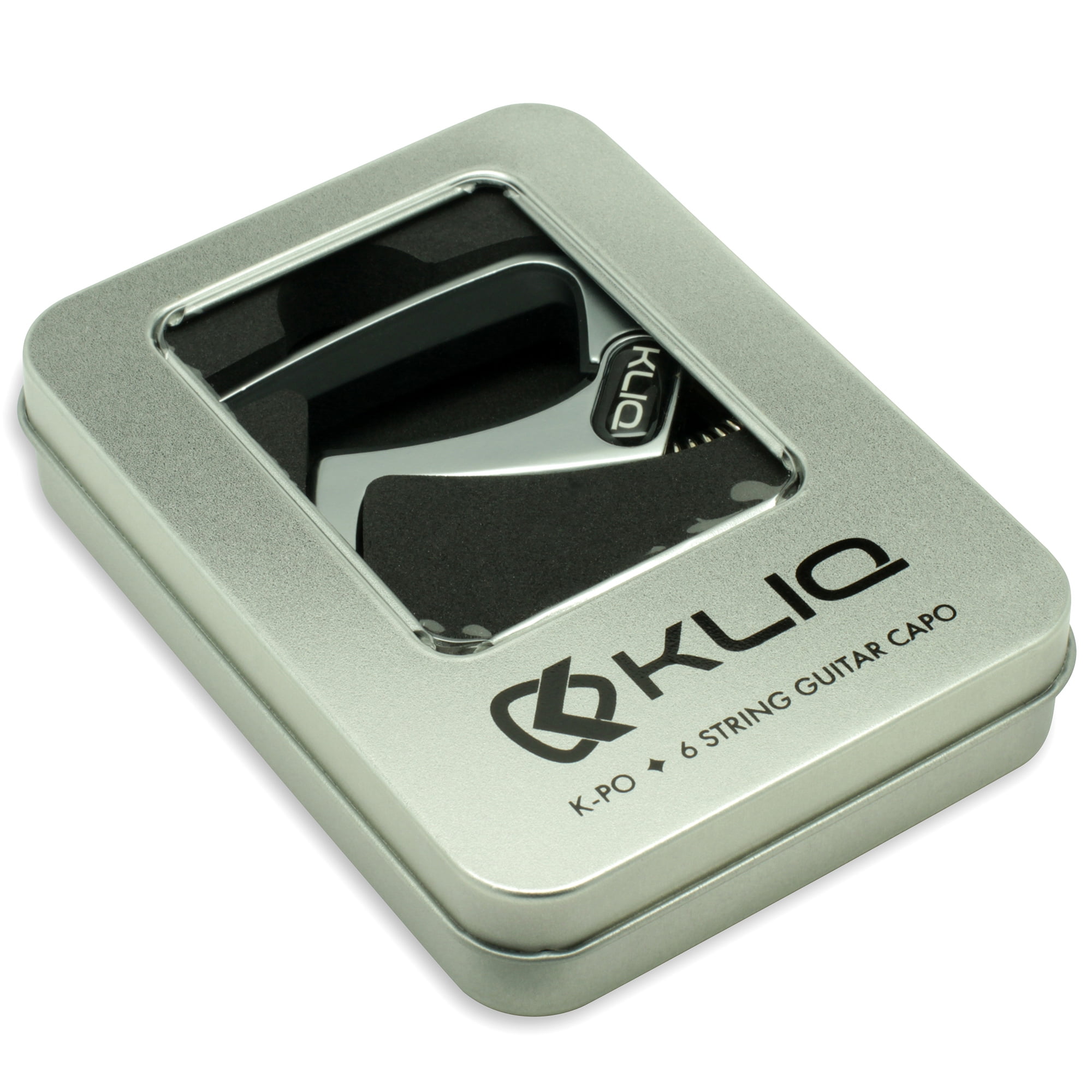 KLIQ K-PO Guitar Capo for 6 String Acoustic and Electric GuitarsTrigger...