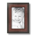 thumbnail image 2 of ArtToFrames 5x8" Honors Mahogany with Black Picture Frame, Brown Wood Poster Frame, with Regular Glass and 2 (FBPL-5154), 2 of 7
