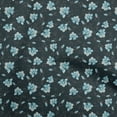 thumbnail image 1 of oneOone Polyester Spandex Dark Teal Blue Fabric Floral Dress Material Fabric Print Fabric By The Yard 56 Inch Wide, 1 of 5