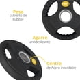 thumbnail image 3 of Par de Discos Olímpicos 5 kg c/u 3 Agarres Tayga Negro, 3 of 4