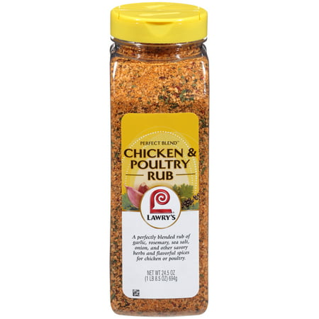 Lawry's Perfect Blend Chicken & Poultry Rub, 24.5