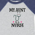 thumbnail image 4 of Inktastic My Aunt is a Nurse Girls Baby Bodysuit, 4 of 5