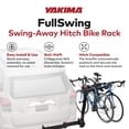 thumbnail image 3 of Yakima Premium FullSwing Swing Away Bike Rack with ZipStrips, Universal Fit, Multicolor, 3 of 13