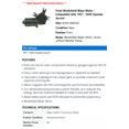 thumbnail image 2 of Front Windshield Wiper Motor - Compatible with 1997 - 2005 Hyundai Accent 1998 1999 2000 2001 2002 2003 2004, 2 of 2