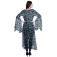 thumbnail image 4 of Moomaya Vêtements de Plage en Georgette Imprimée pour Femmes Long Cardigan, 4 of 5