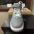 thumbnail image 3 of Ni&ke Air Force 1 Mid QS Jewel NYC Cool Grey DH5622-001 Size 10 Sneaker, 3 of 6
