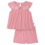 by Gerber Toddler Girl Smocked Outfit Set, 2-Piece, Sizes 12 Months - 5T