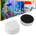 thumbnail image 4 of Aquarium Brush, ABS Shell Dual Sided Fish  Glass Cleaner Anti Scratch Powerful All Directions  for Moss Remove White,Black, 4 of 8