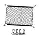 thumbnail image 5 of Red de carga trasera genérica para coche, red de carga para maletero, organizador de red de carga para maletero. 70cmx70cm, 5 of 9