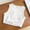 White, variant on Women's Crewneck Tank Tops Loose Fit Sleeveless Undershirt Summer Comfort Casual Tops White Size M
