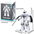 thumbnail image 2 of RC Robot for Kids Programmable Remote Control Intelligent Robot with Gesture & Sensing Smart Walking Dancing Robot with Voice Control for Boys Girls Birthday Present, 2 of 8