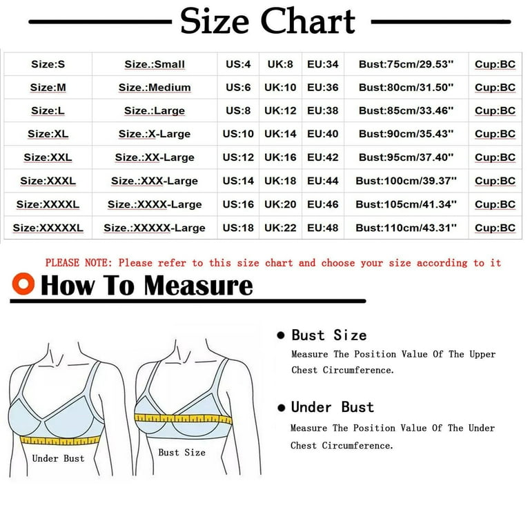 Ozmmyan Wirefree Bras for Women ,Plus Size Front Closure Lace Bra Wirefreee  Extra-Elastic Bra Active Yoga Sports Bras 34B/C-50B/C, Summer Savings