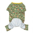 thumbnail image 3 of Vibrant Life, Dog Clothes, Forest Animal Dog Pajamas, Green, Medium, 3 of 4