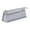A-Gray, variant on Hyknon Double Layer Transparent Mesh Pencil Cases, Portable Zipper Pencil Cases Storage Pouch, Rectangular Stationery Bag, 2-Compartment Exam Stationery Pouch for Office Travel8.3"×2.4"×3.2", Green