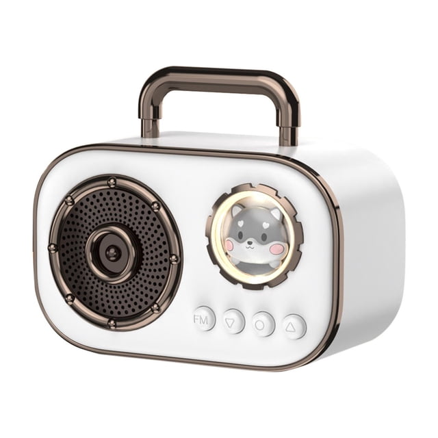 Birdeem Portable Retro Speaker, Bluetooth Sound System, Small Portable Home Subwoofer, Outdoor Wireless, Mini Handheld