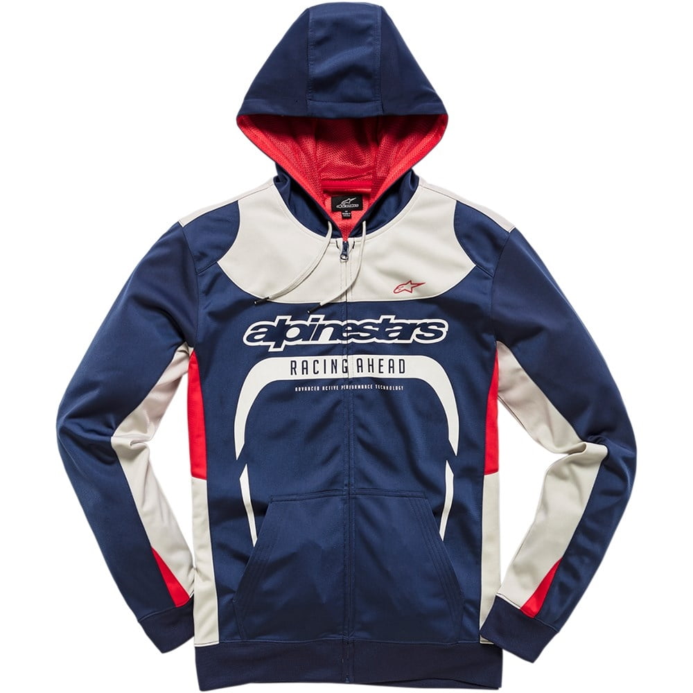 Alpinestars Alpinestars Session Zip Hoodie Navy/Red