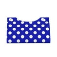 thumbnail image 2 of Xecao Blue And White Polka Dot Print Tissue Box Cover,Modern PVC Leather Square Tissue Box Holder for Creative Decorative, 2 of 7