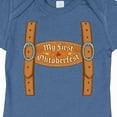 thumbnail image 4 of Inktastic My First Oktoberfest Leiderhose Overalls Boys or Girls Baby Bodysuit, 4 of 5