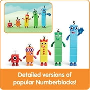 hand2mind Numberblocks Friends One to Five, Action Figure Set, Math Toys, Ages 3+