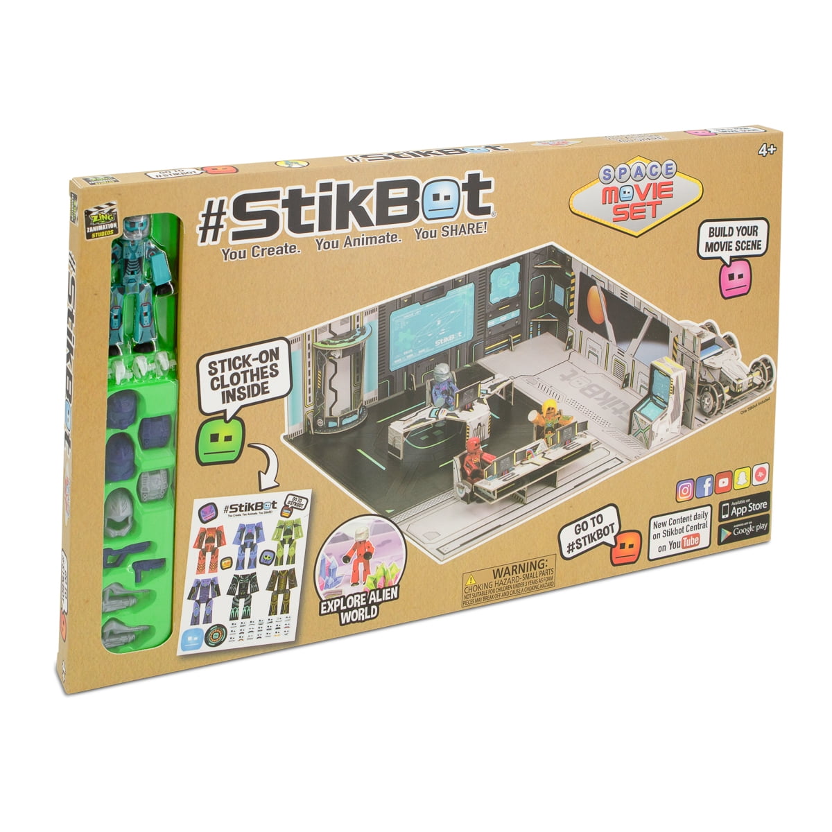stikbot space set