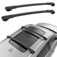 thumbnail image 6 of KTENME Car Roof Rack Cross Bars, for 2014-2019 Subaru Forester with Grooved Side Rails, Aluminum Cross Bar Replacement for Rooftop Cargo Carrier Bag Kayak Bike Snowboard, 6 of 9