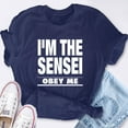 thumbnail image 6 of EcoLoom Im The Sensei Obey Me Short Sleeve Unisex T Shirt Black-M, 6 of 6
