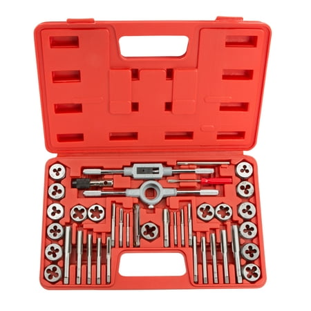 TEKTON Tap and Die Set, 39-Piece (Metric) | 7559 (Best Hss Tap And Die Set)