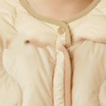 thumbnail image 4 of EnJoCho Girls Oversized Quilted Puffer Coat, Soli𝖽 Color Button Down Lightweight Outerwear, Soft Warm Padded Jacket, Trendy Loose Fit Outerwear for Everyday Casual Autumn & Winter Wear, 4 of 4