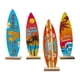 thumbnail image 1 of Decoración de mesa de tabla de surf de 4 piezas, decoración de mesa, figura de verano, adorno, decoración del hogar de playa, bienvenido al letrero, 1 of 9