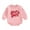 Pink, variant on Bagilaanoe Newborn Baby Girl Oversized Romper Sweatshirt Long Sleeve Bodysuits Letter Embroidery Pullover 3M 6M 12M 18M Infant Casual Tee Tops